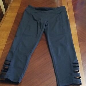 Mono B Black Cutout Leggings